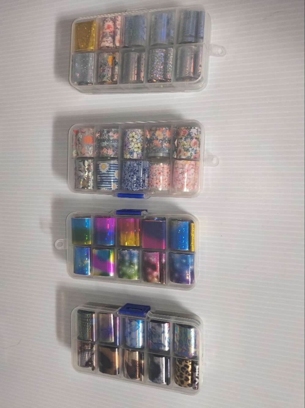 Nail Art Transfer Foil 4 Sets